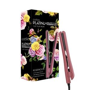 Cortex Platinum Black Series 1.25" Flat Iron